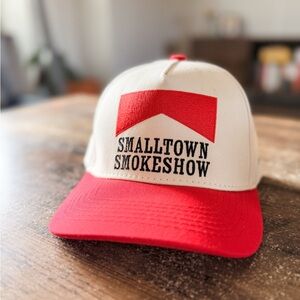 Red & White Trucker Hat